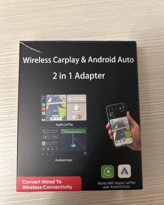Carplay Wirless per android auto e apple car play
