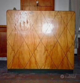 Mobile porta vivande in legno modernariato 