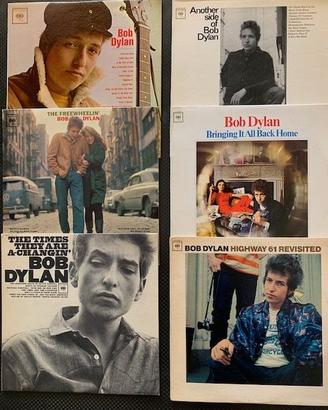 BOB DYLAN primi 6 LP MONO USA Columbia