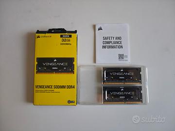 32gb RAM, per PC portatili (16x2) 3200mhz