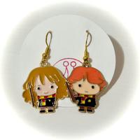 Orecchini handmade harry potter Notturni Creations