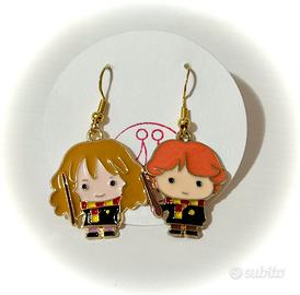 Orecchini handmade harry potter Notturni Creations