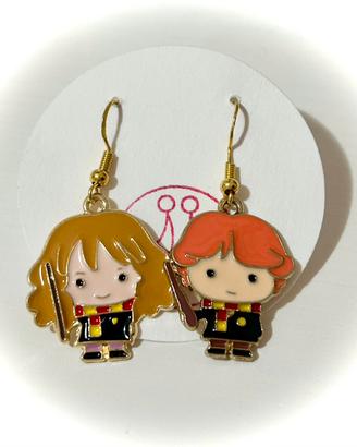Orecchini handmade harry potter Notturni Creations