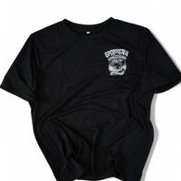 T-shirt nera "Sportster" – Taglia M