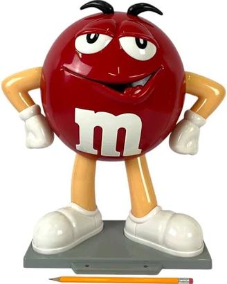ESPOSITORE PERSONAGGIO M&M'S ROSSO RED M&M VINTAGE