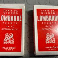 Carte da Giuoco A.Viassone Lombarde