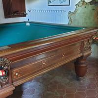 Antico tavolo da biliardo