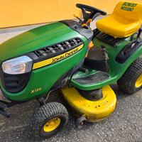 trattorino tagliaerba john deere X 125 da 18,5 CV