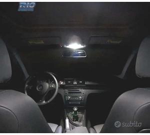 KIT 15 LAMPADE LED INTERNE BMW SERIE 1 E81 E87 116