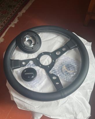 Volante in pelle e mozzo jeep Wrangler