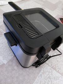 Friggitrice elettrica Acciaio Inox 