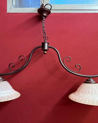 Lampadario Sforzin stile classico/vintage