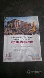 libro testo scolastico " Storia in chiaro 1 "