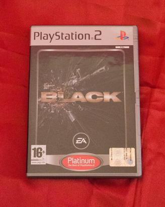 Black videogioco Playstation 2 PS2