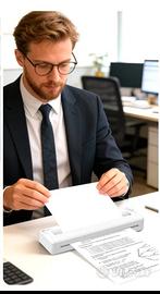 Stampante termica portatile wireless A4 