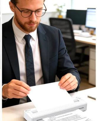 Stampante termica portatile wireless A4 