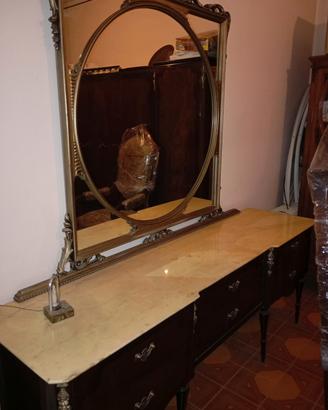 comò con specchiera