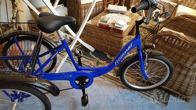 bici 3 ruote con cestino