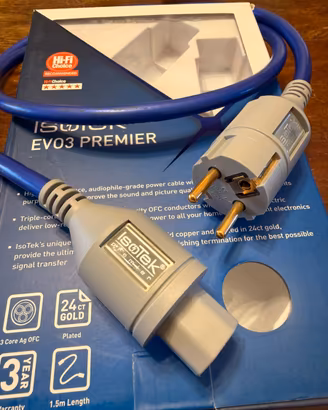 Cavo di alimentazione IsoTek EVO3 Premier (1,5 m)