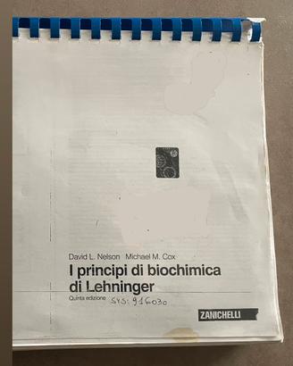 I principi di biochimica di Lehninger
