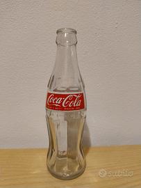 bottiglia vintage anni 80 coca cola