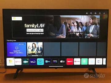 TV LG Nanocell 50” 4K Smart TV nero