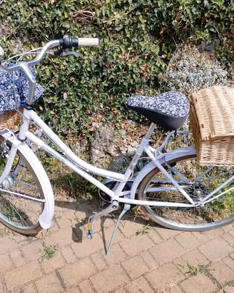 Bicicletta Donna Olandese Vintage Lilla