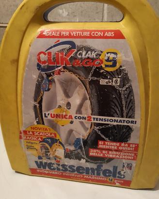 Clik & go 9 catene da neve  per gomme