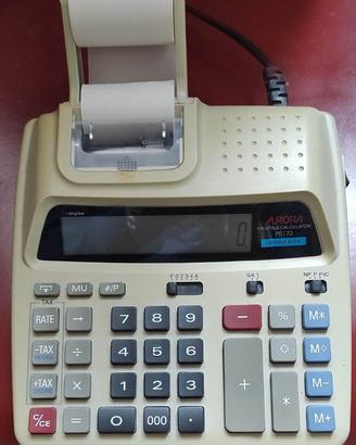 Calcolatrice da tavolo scrivente