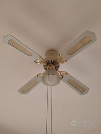 Ventilatore da soffitto con luce a 3 pale