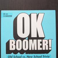 Gioco da tavolo Trivia Party game "OK BOOMER"