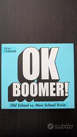 Gioco da tavolo Trivia Party game "OK BOOMER"
