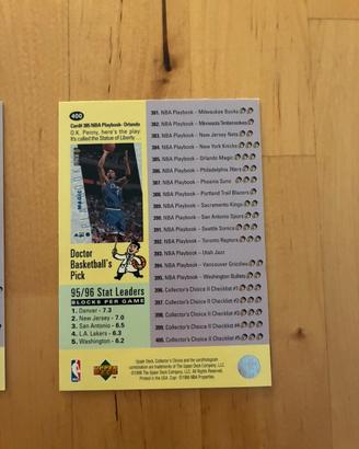 Card upper deck 96-97 checklist serie 2