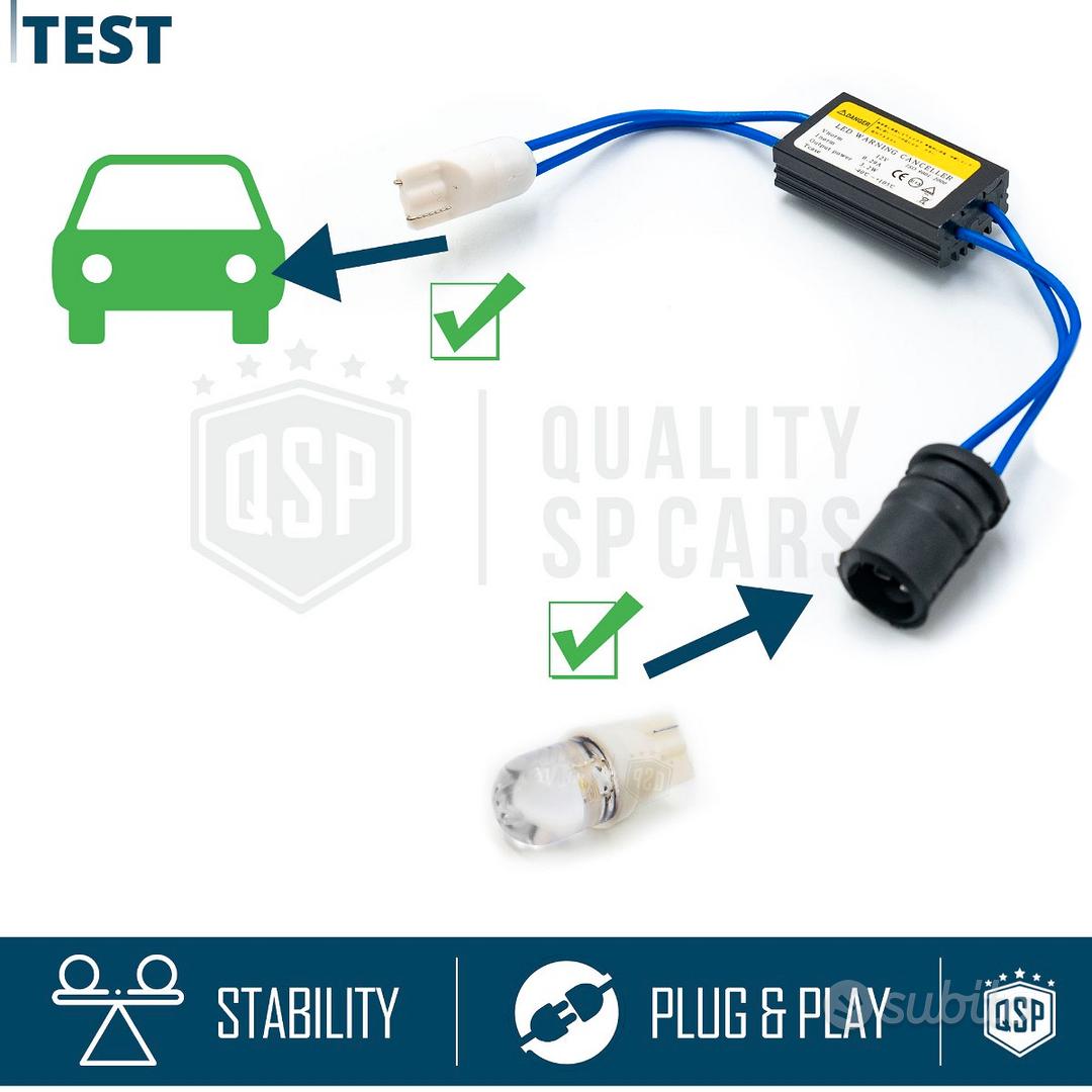 Subito - RT ITALIA CARS - RESISTENZE CANbus T10 W5W Led Spegni Spia Errore  - Accessori Auto In vendita a Bari