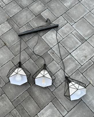 Lampadario industrial