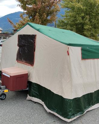 carrello tenda eccellente condizioni 