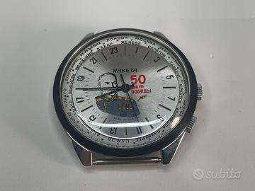 Orologio Raketa 24 Ore World Time 50 Anni Vittoria