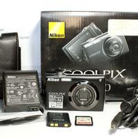 Nikon Coolpix S4000 + accessori come nuova