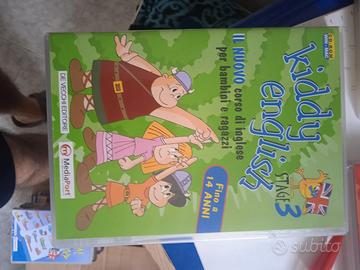 DVD kiddy english stage 3 il nuovo corso di ingles