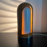 Lampada effetto eclissi space age Anni 70