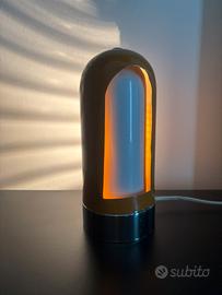 Lampada effetto eclissi space age Anni 70