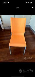 Sedie bontempi arancio
