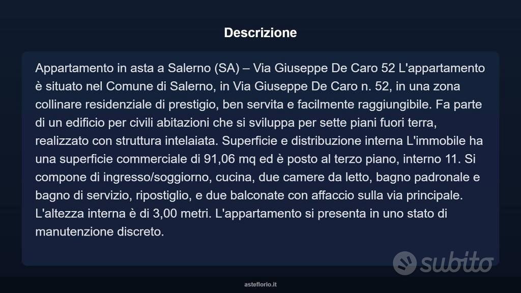 Appartamento – SA - Vista 4