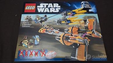 LEGO Star Wars 7962 Anakin & Sebulba's Podracers
