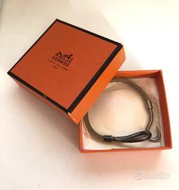 Bracciale Jumbo Hermes titanio bicolor limited ed.