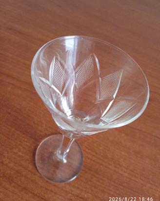 servizio bicchieri vintage 
