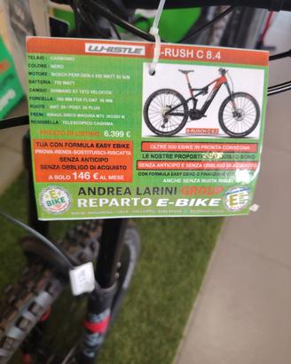 Ebike Whistle B-Rush C 8.4