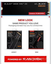 WD BLACK SN 850 X 2TB