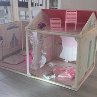 casa bambole barbie villa terrasse vintage 1980