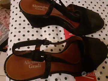 scarpe donna con zeppa Alexandra Gradi